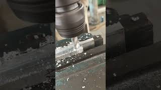 Metal Surface Shining  Surface Smoothening Process  Aluminium Metal Surface youtubeshorts [upl. by Alejna]