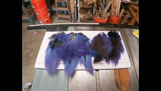 Dyeing Tails for Jig Tying [upl. by Templa]