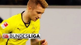 Dortmunds Marco Reus Scores a Stunner  Wolfsburg vs Dortmund 20132014 [upl. by Yance]