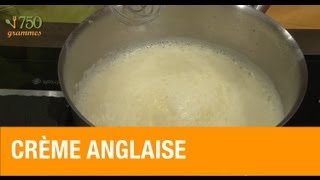 Recette crème anglaise inratable  750g [upl. by Nerual]