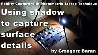 Photometric Stereo Technique for PBR Materials  Using Shadow to Capture Surface Detail [upl. by Soren]