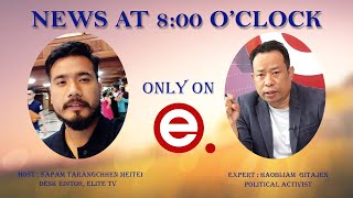 Elite TV  News At 800 OClock  9th November 2024 [upl. by Rimat]