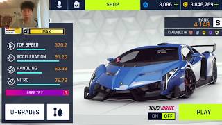 FULLY UPGRADED LAMBORGHINI VENENO MULTIPLAYER FIRST REACTION Asphalt 9 [upl. by Oibesue191]