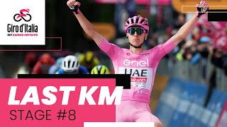 Giro dItalia 2024  Stage 8 Last KM [upl. by Schouten]