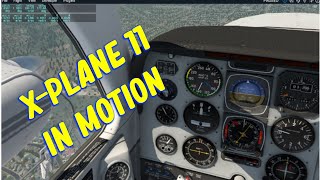 XPlane 11 SFX100 motion platform Baron 58 VR Pimax 5k [upl. by Weingarten902]