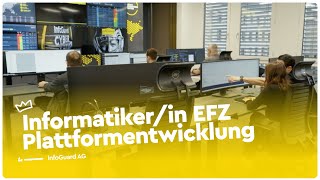 Hacken und Pentesten als Informatikerin EFZ Plattformentwicklung  Lehrstellenvideo  Yousty [upl. by Suilmann]