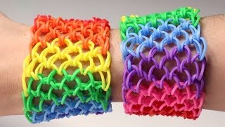 Rainbow Loom Nederlands  Dragon Scale  Loom bands rainbow loom nederlands tutorial how to [upl. by Mcclure]