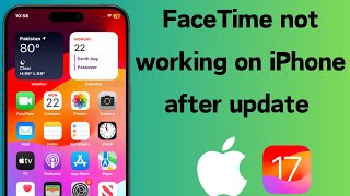 How to Fix FaceTime Not Working Issue On iPhone After iOS 175 Update  2024 [upl. by Ecirtaeb]