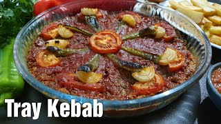 Tray Kebab Recipe Tepsi Kebabi Tarifi [upl. by Idnas798]