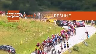 Critérium du Dauphiné 2020  Étape 3  Résumé détape [upl. by Assille]