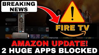 FIRESTICK BLOCKS 2 HUGE APPS [upl. by Hayilaa]