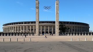 BERLINER SEHENSWÜRDIGKEITEN OLYMPIASTADION und Umgebung [upl. by Josler]