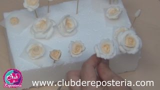 Rosas con Royal Icing  Boquillas y Materiales Necesarios │Club de Reposteria [upl. by Kirit]