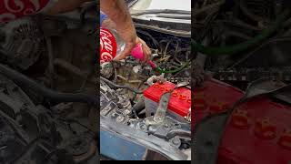 Open Oxygen Sensor Wash Catalytic Converter With MZ Cata Clean alsharifauto mz shani shortvideo [upl. by Inig]