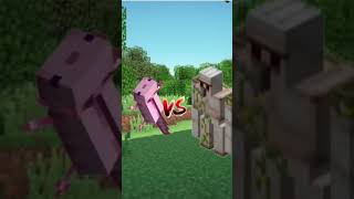 minecraft lron glob vs all mobs  iton globe ❌ mobs shorts ytshorts viral [upl. by Ushijima]