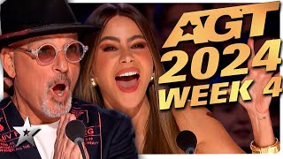 Americas Got Talent 2024 ALL AUDITIONS  Week 4 [upl. by Arhat]