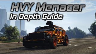 GTA Online HVY Menacer In Depth Guide [upl. by February]