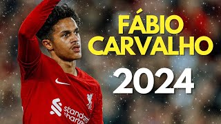 Fábio Carvalho  Skills amp Goals 2024 FC Liverpool [upl. by Torin]