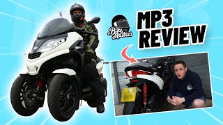 Piaggio MP3 Road Test and Review [upl. by Neira]