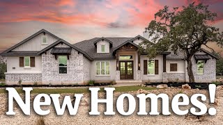 New Homes in New Braunfels [upl. by Htilil]