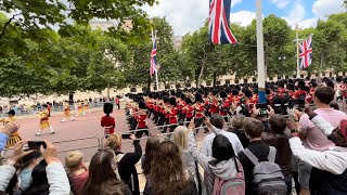 Colonels Review Trooping the Colour March Up The Mall 2022 [upl. by Marcelline]