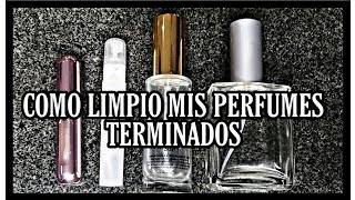 ReutilizaCómo eliminar el aroma de las botellas de perfumes [upl. by Saiasi]