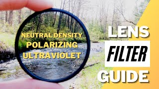 Camera Lens Filters And Their Benefits Explained [upl. by Richmal]