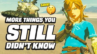 21 MORE Things You STILL Didnt Know In Zelda Breath of the Wild [upl. by Ayamat]