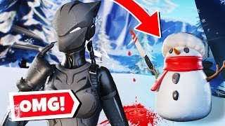 NEW LYNX AND SNEAKY SNOWMAN PLAY WHODUNNIT Custom Gamemode in Fortnite Creative Mode [upl. by Norad]