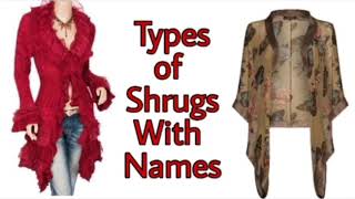 Types of shrugs for women with names different types of Shrugs for girls varieties of Shrugs [upl. by Llatsyrk]