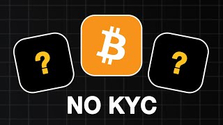 Best NO KYC Crypto Exchanges Updated List [upl. by Isak]