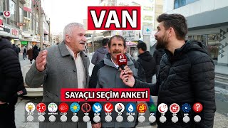 VAN SAYAÇLI SEÇİM ANKETİ 2024 Vanda Tarihi Fark [upl. by Ponce]