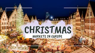 Best Christmas Markets in Europe in 2024  Europe Christmas Destinations [upl. by Ruthann]