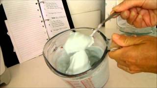 Making Spearmint and Pumice Pedi Scrub [upl. by Moneta]