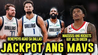 HINDI NAGKAMALI ANG MAVS KAY KLAY MAY BENEPISYO AGAD NAKITA ANG ROCKETS MAGSISI KAY JALEN GREEN [upl. by Venterea280]