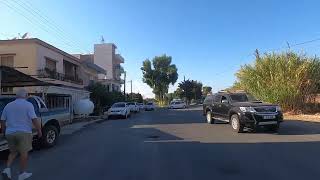 République Turque de Chypre du Nord Entrée dans le pays vers Famagouste Gazimagusa Gopro [upl. by Eyssej]