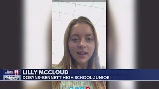 DobynsBennett HS band student chosen to march in Macys Thanksgiving parade [upl. by Nodnart201]