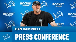 Dan Campbell Press Conference  September 13 2024 [upl. by Llegna914]