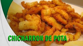 RECETA Chicharrón de Pota  muy fácil y rico [upl. by Nae78]