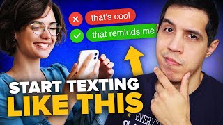 Two Ways To STOP Being a BORING Texter Use These Techniques [upl. by Phelia]