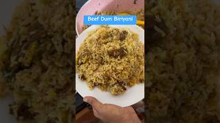 Beef Dum Biriyani Biriyani Malabar style biryani beefbiryani [upl. by Buller]