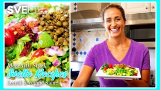 Healthy amp Fresh Lentil Salad Recipe  Svelte Recipes [upl. by Rosen]