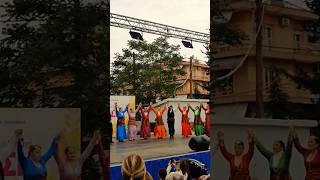 Pontic Greek folk dances in Thessaloniki 🇬🇷 travel Greece pontiac dance explore culture [upl. by Kemppe273]