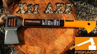 Fiskars X11 Splitting Axe Review [upl. by Alfie]