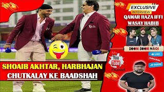 Shoaib Akhtar Harbhajan Chutkalay Ke Baadshah  Ahmed Umar Ko Karab Karne Main Waqar Younis Ka Hath [upl. by Kcirrez]