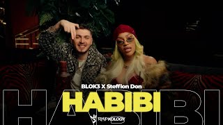 BLOK3 x Stefflon Don  Habibi Official Music Video  Rapkology [upl. by Emmott]