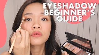 ASIAN EYESHADOW STEP BY STEP Beginners Guide on how to apply and use eyeshadow for Asian Eyes [upl. by Bitthia315]