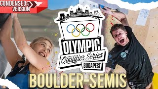 Budapest OQS 2024 Climbing  Boulder Semis │Condensed version [upl. by Iznyl]