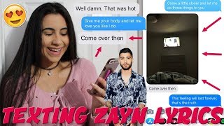 TEXTING MY GUY BEST FRIEND ZAYN quotLET MEquot LYRICS gone right  Just Sharon [upl. by Herzberg]