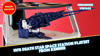 1978 Vintage Kenner Star Wars Death Star Space Station English dialogue [upl. by Leak]